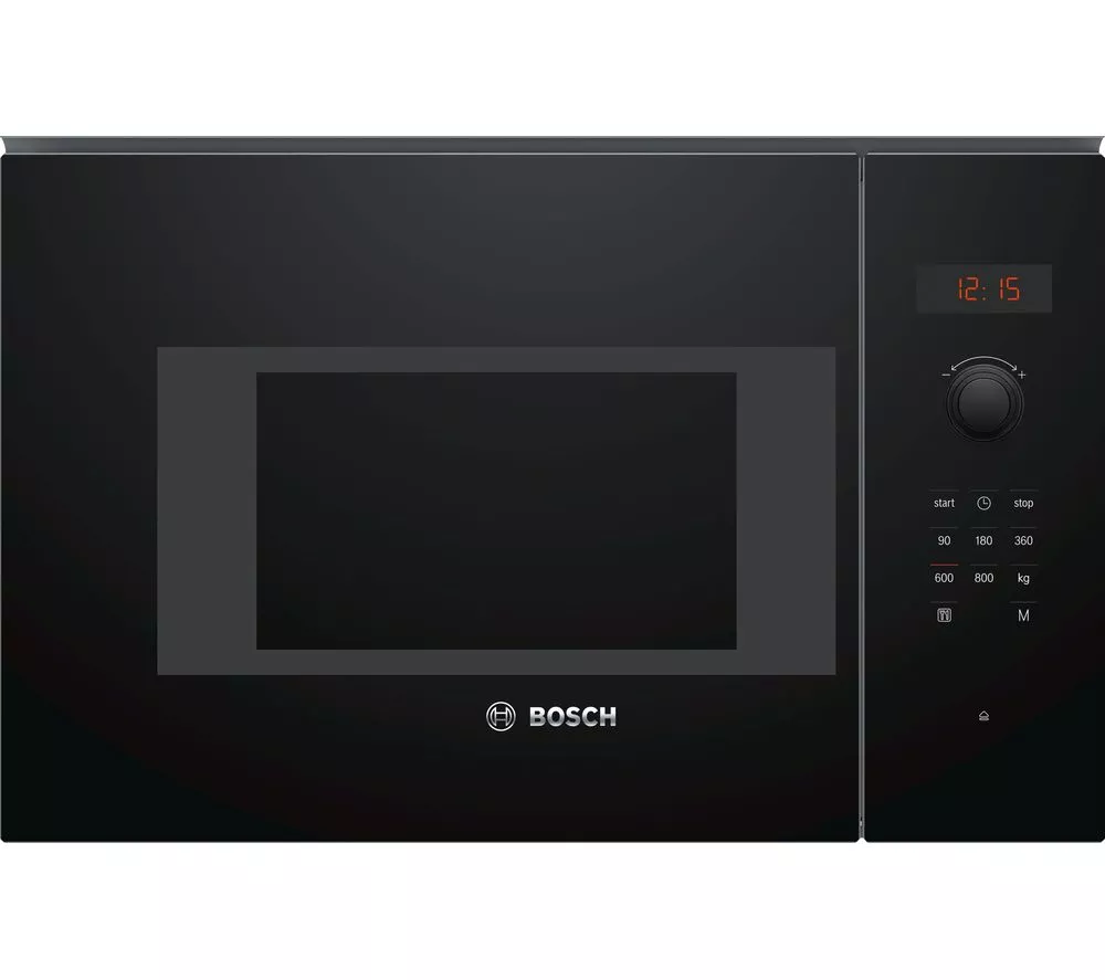 BOSCH Series 4 BFL523MB0B Built-in Solo Microwave - Black
