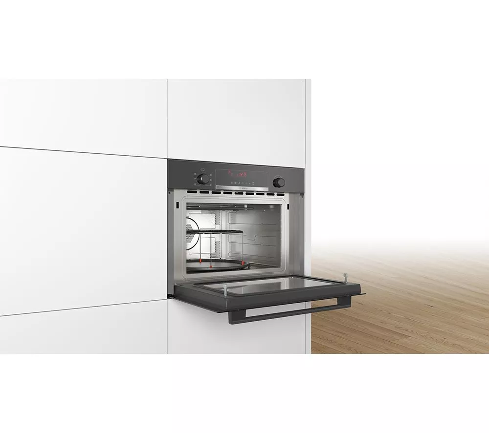 BOSCH CMA583MB0B Built-in Combination Microwave - Black - Image 4