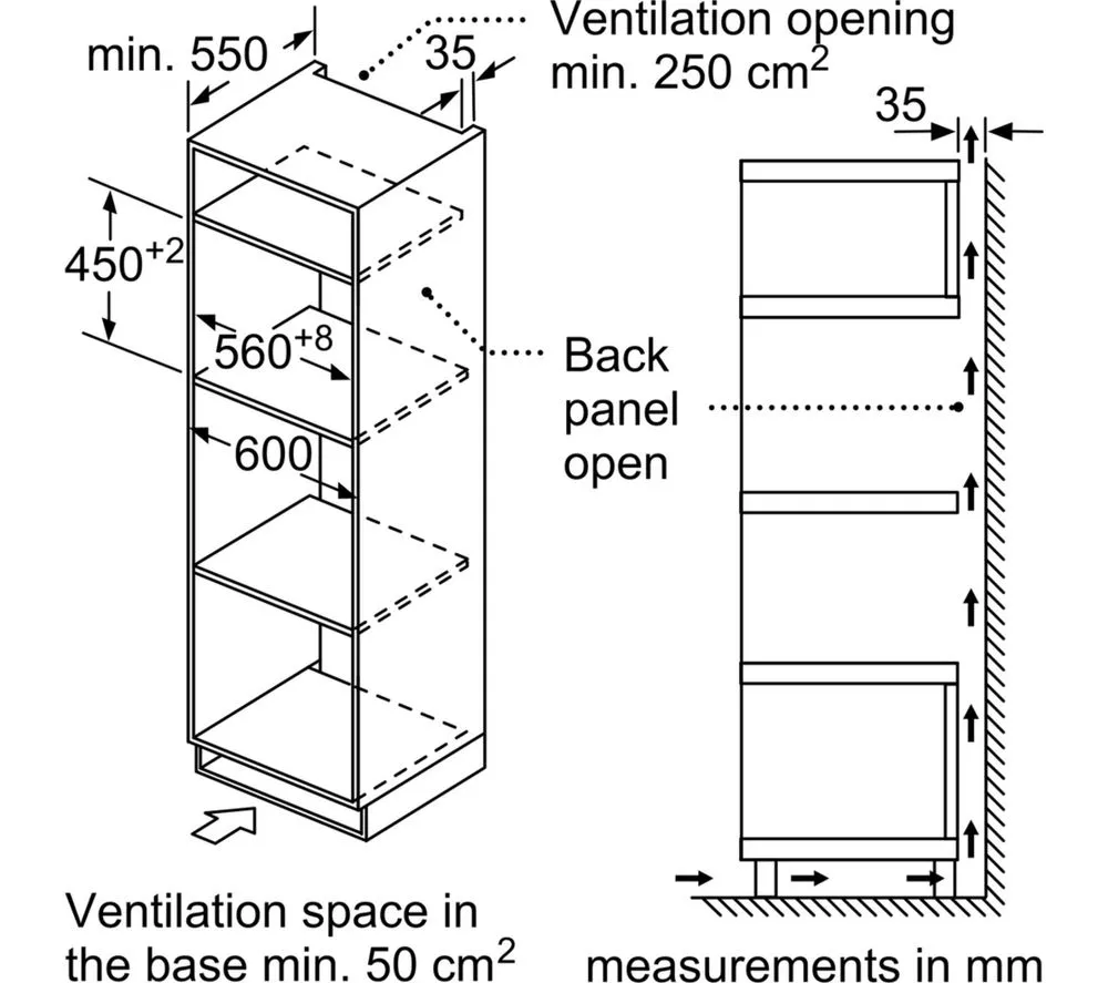 BOSCH Series 4 CMA583MS0B Built-in Combination Microwave - Stainless Steel - Image 6