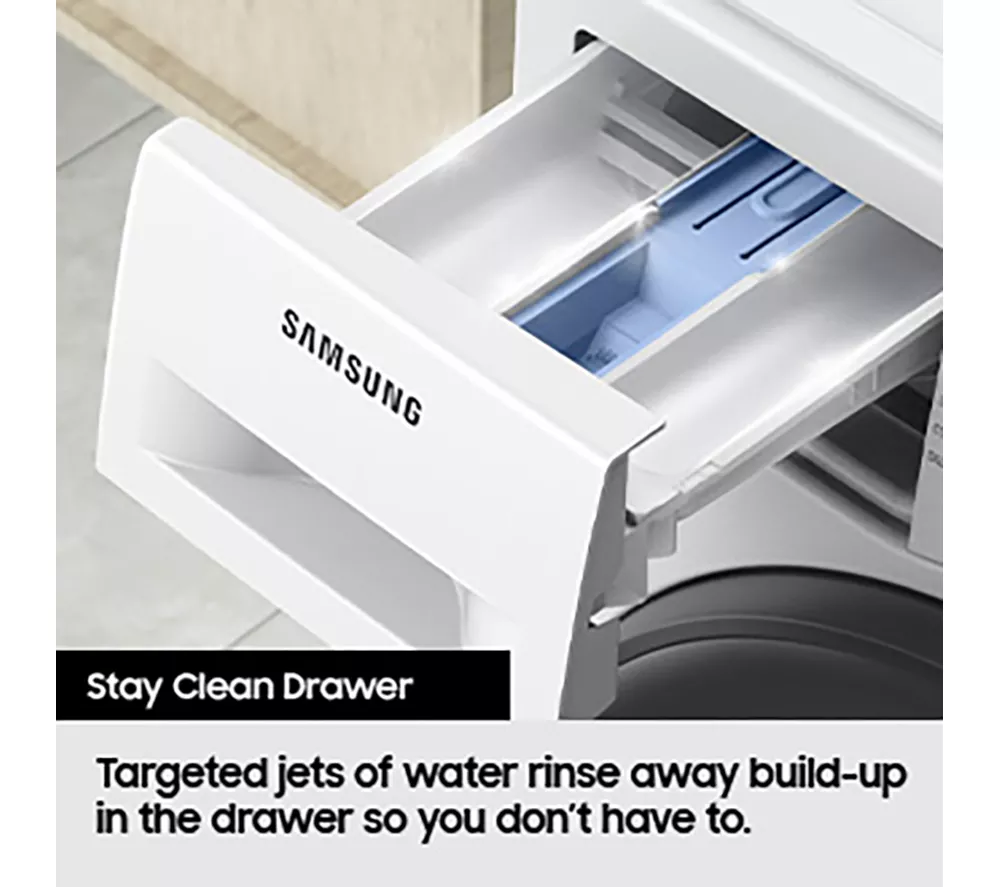 SAMSUNG Series 5 ecobubble WD80TA046BX EU 8 kg Washer Dryer - Graphite