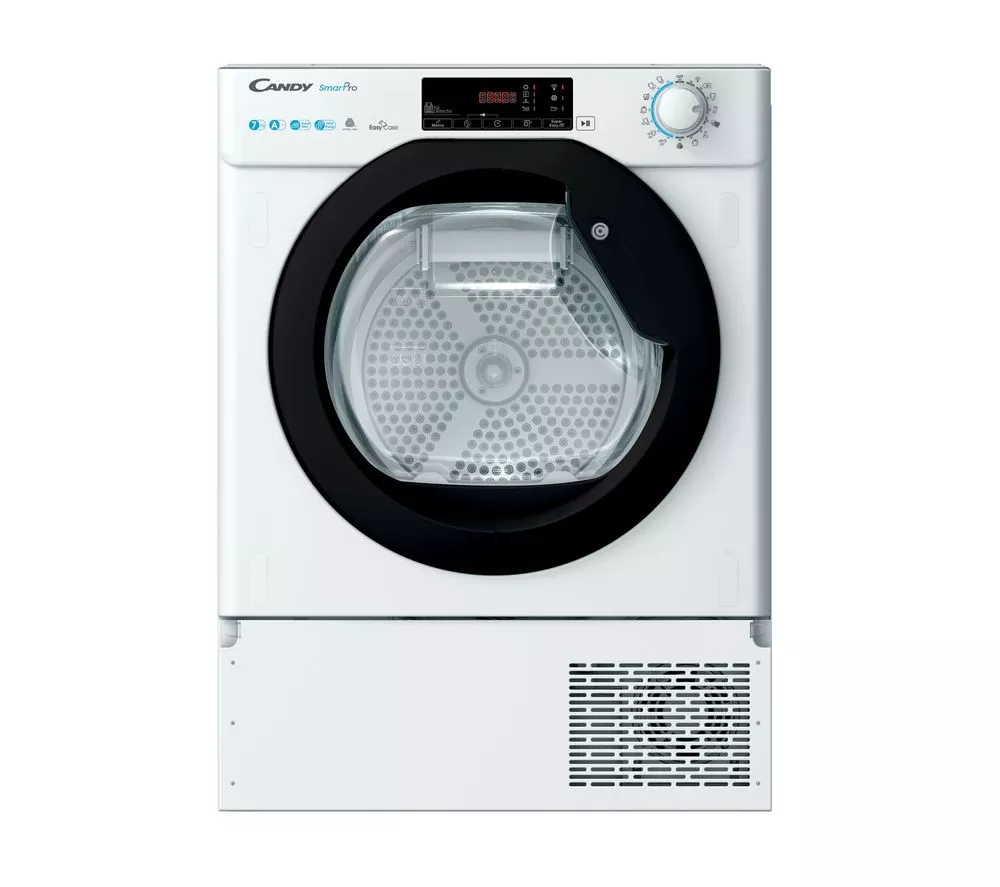 CANDY BCTD H7A1TBE-80 WiFi-enabled Integrated 7 kg Heat Pump Tumble Dryer