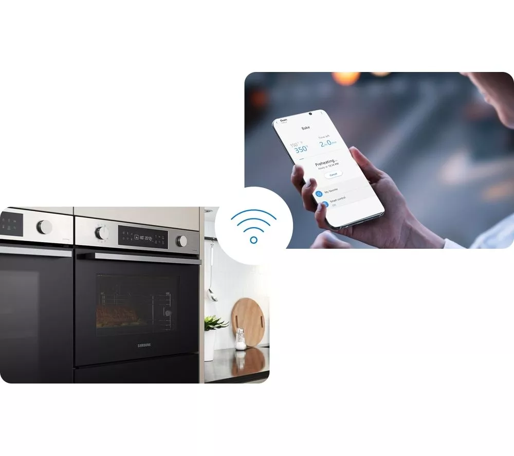 SAMSUNG Series 4 NQ5B4553FBS U4 Built-in Compact Combination Microwave - Stainless Steel - Image 10