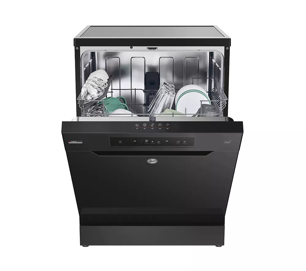 HOOVER H-Dish 300 HF 3C7L0B Full-size WiFi-enabled Dishwasher - Black