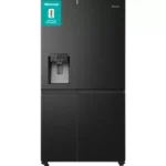 HISENSE PureFlat RS818N4TFE American-Style Smart Fridge Freezer - Black Stainless Steel