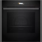 NEFF N70 Slide&Hide B54CR71G0B Electric Pyrolytic Smart Oven - Graphite
