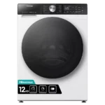 HISENSE 5S Series Auto Dosing WF5S1245BW WiFi-enabled 12 kg 1400 Spin Washing Machine - White