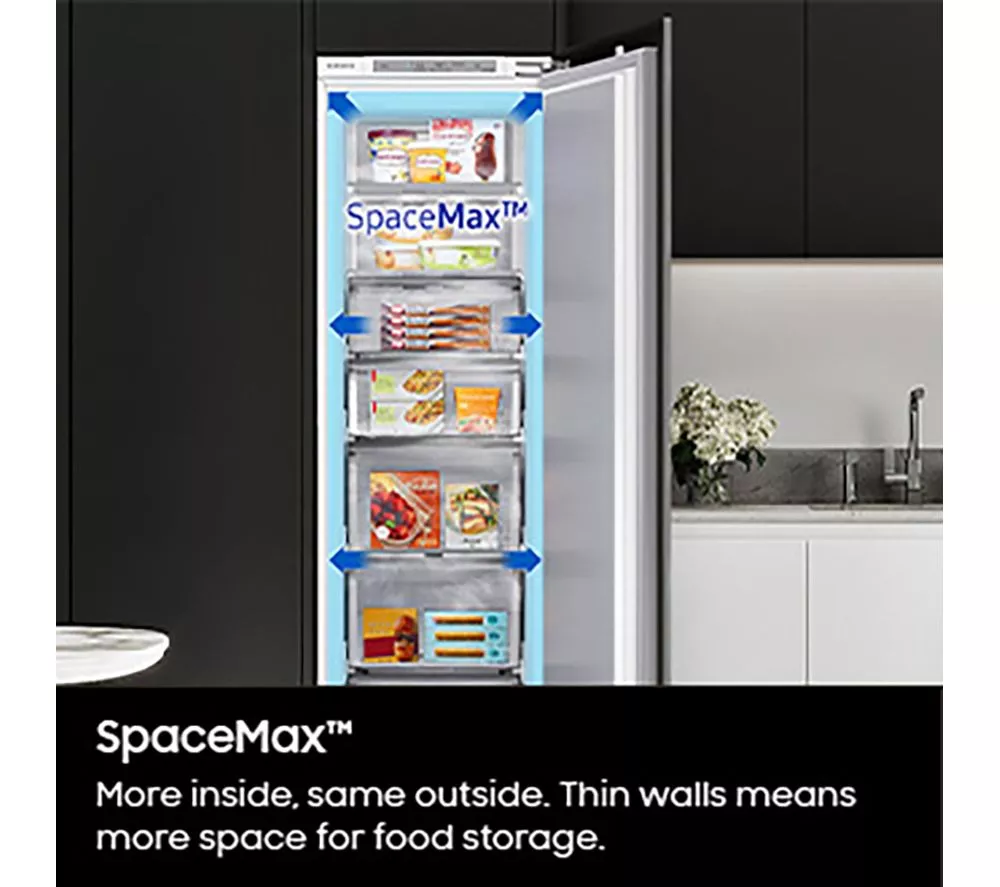 SAMSUNG Series 5 SpaceMax RB33B610ESA EU 70 30 Fridge Freezer - Silver
