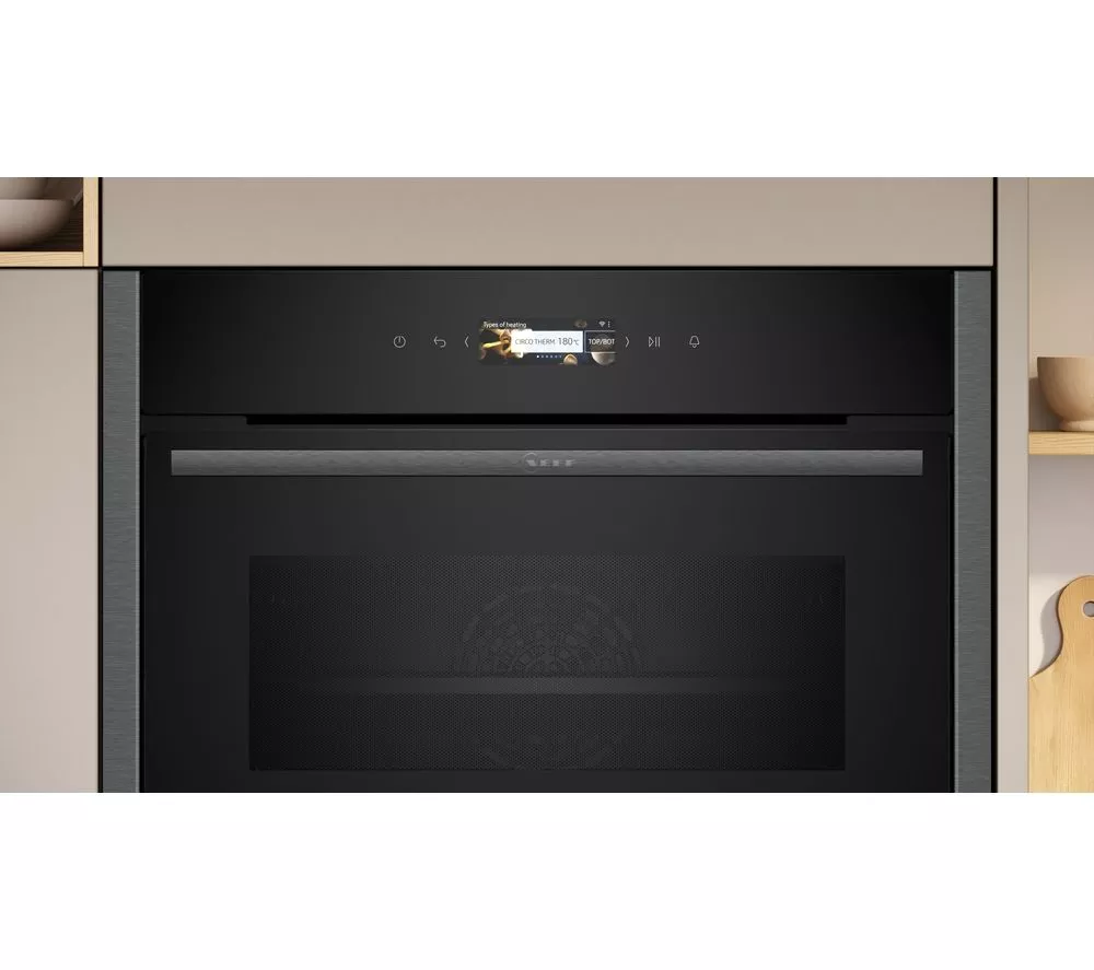 NEFF N70 C24MR21G0B Built-in Combination Microwave - Graphite - Image 3