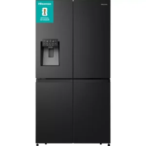 HISENSE RQ760N4SBFE American-Style Smart Fridge Freezer - Black