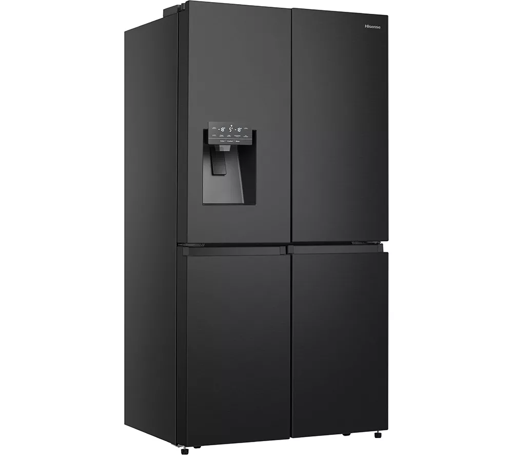 HISENSE RQ760N4SBFE American-Style Smart Fridge Freezer - Black