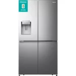 HISENSE RQ760N4SASE American-Style Smart Fridge Freezer - Stainless Steel