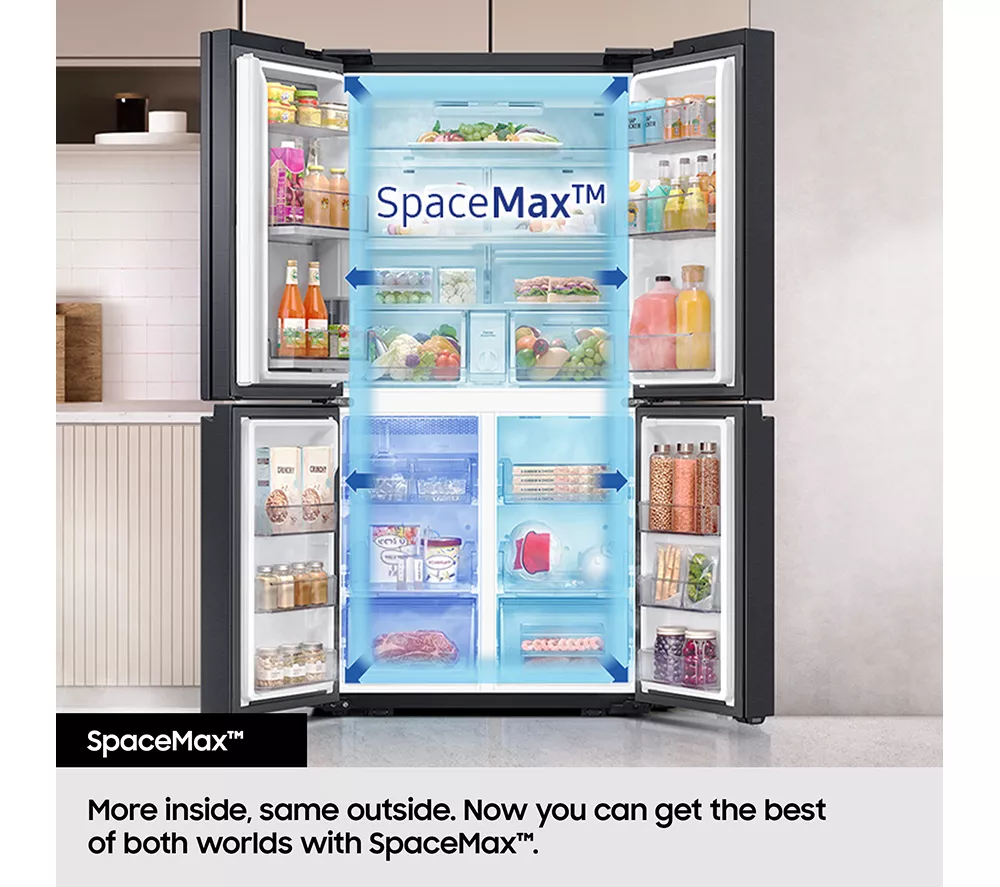 SAMSUNG RF48A401EB4 EU Fridge Freezer - Black - Image 4