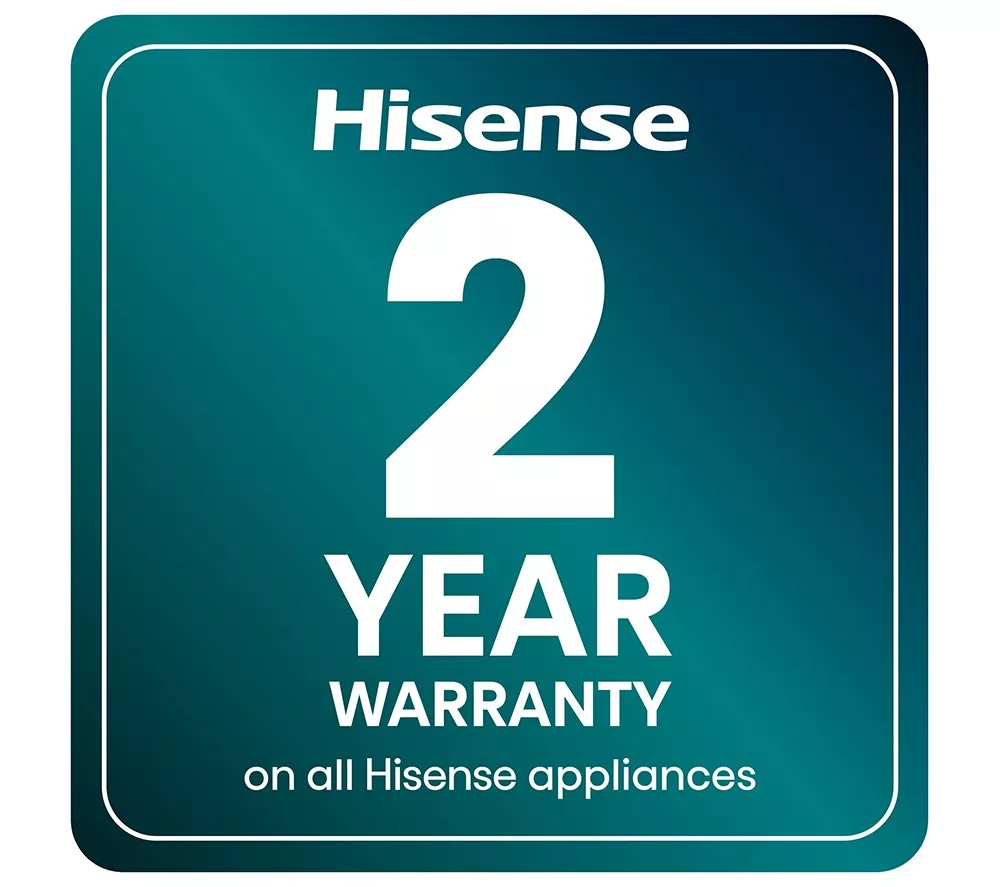 HISENSE PureFlat RF632N4WFE Fridge Freezer - Black Stainless Steel