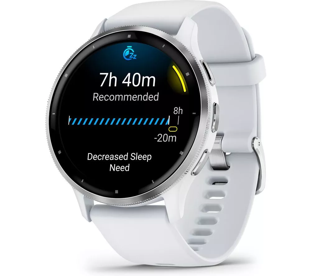 GARMIN Venu 3 - Silver & Whitestone