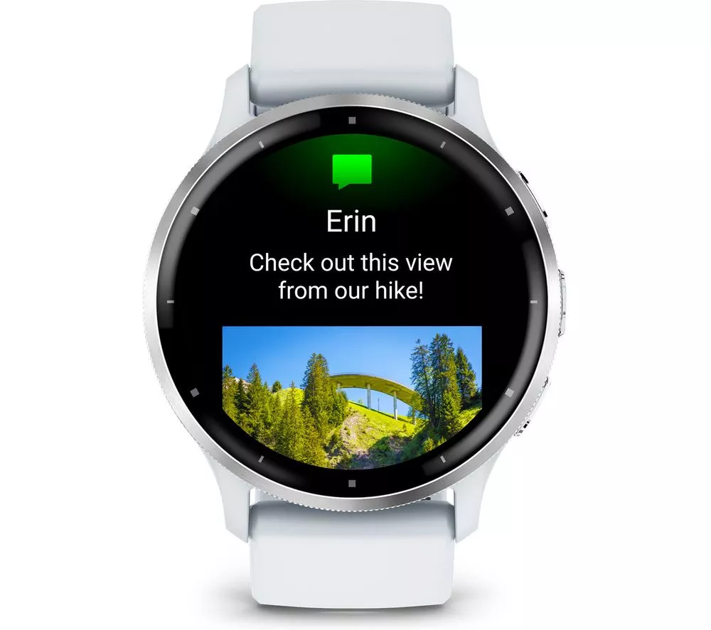 GARMIN Venu 3 - Silver & Whitestone