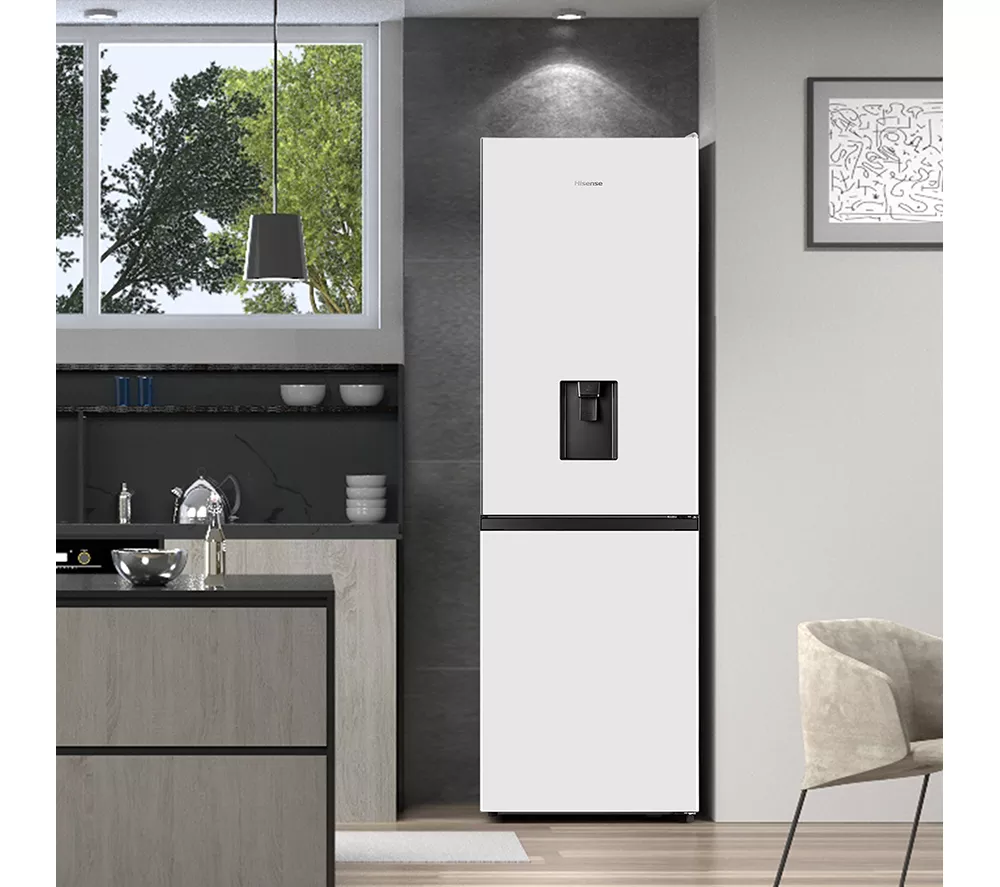 HISENSE RB390N4WWE 60 40 Fridge Freezer - White