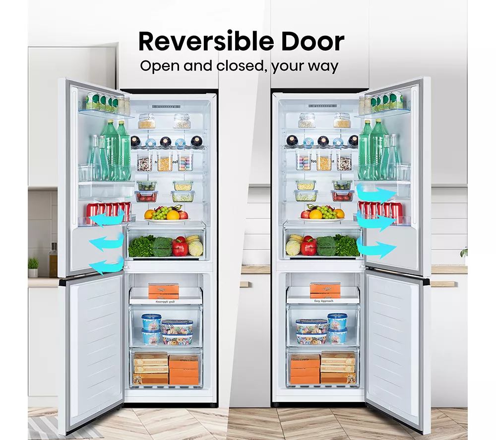 HISENSE RB390N4WWE 60 40 Fridge Freezer - White