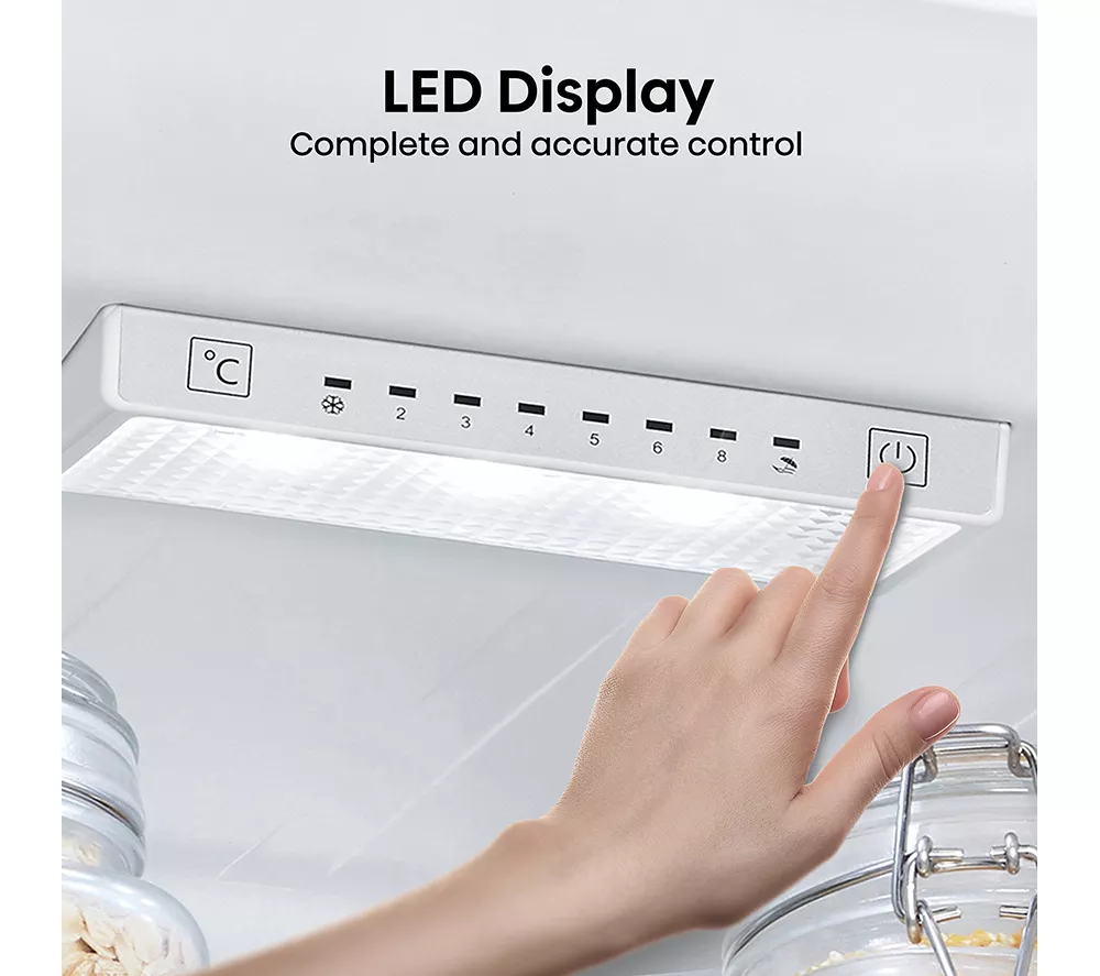 HISENSE RB390N4WWE 60 40 Fridge Freezer - White