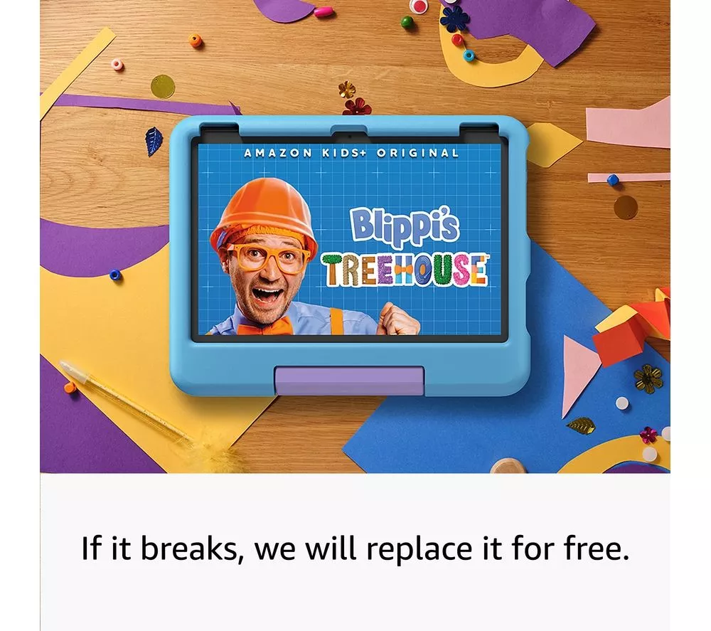 AMAZON Fire HD10 Kids 10.1" (ages 3-7) Tablet (2023) – 32 GB Pink