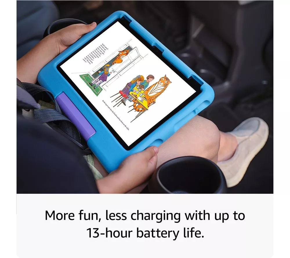 AMAZON Fire HD10 Kids 10.1" (ages 3-7) Tablet (2023) – 32 GB Pink