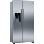 BOSCH Series 6 KAD93AIERG American-Style Fridge Freezer - Brushed Steel