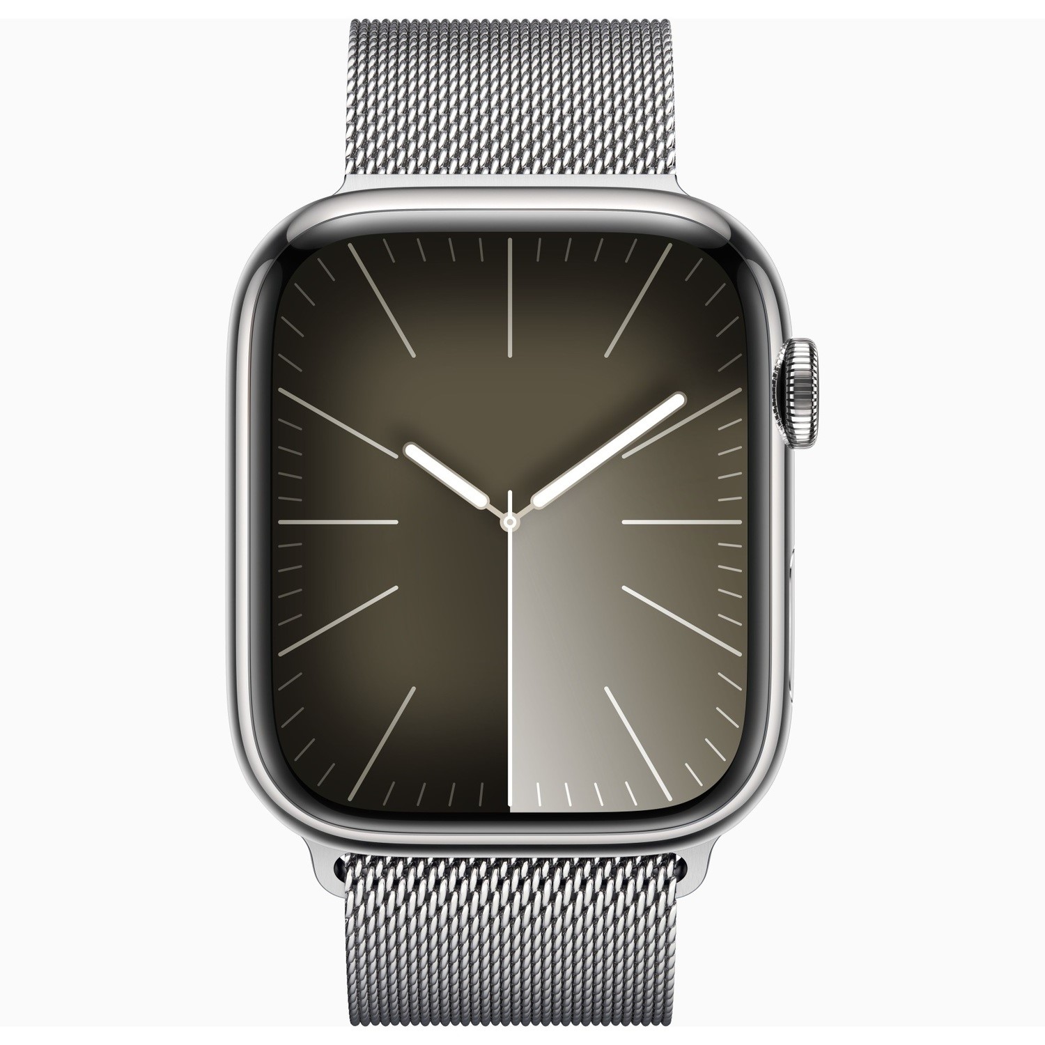 APPLE Watch Series 9 Cellular - 41 mm Silver Stainless Steel Case with Silver Milanese Loop