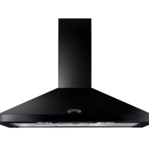 RANGEMASTER LEIHDC100BC Chimney Cooker Hood - Black