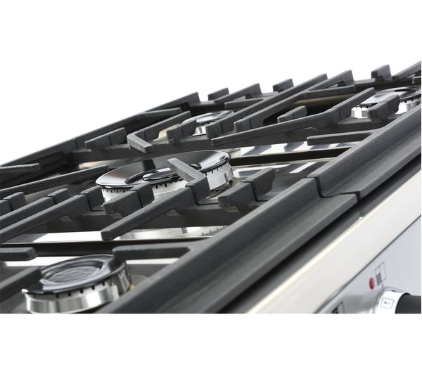 STOVES Ellingwood 90DFT MET SV 90 cm Dual Fuel Range Cooker - Metallic Silver