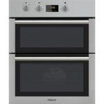 HOTPOINT Class 4 DU4 541 IX Electric Built-under Double Oven - Black & Stainless Steel