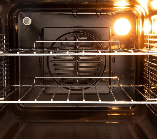 BELLING Kensington 90DFT Dual Fuel Range Cooker - Cream & Chrome