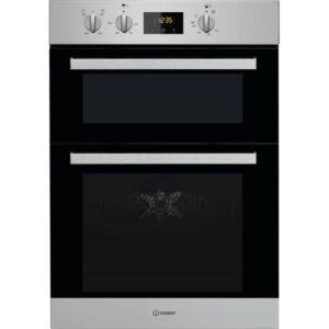 INDESIT Aria IDD 6340 IX Electric Double Oven - Stainless Steel