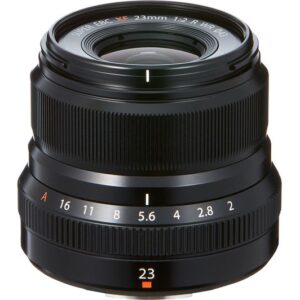 FUJIFILM Fujinon XF 23 mm f 2.0 R WR Wide-angle Prime Lens