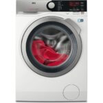AEG ProSteam L7FEE945R 9 kg 1400 Spin Washing Machine - White & Stainless Steel