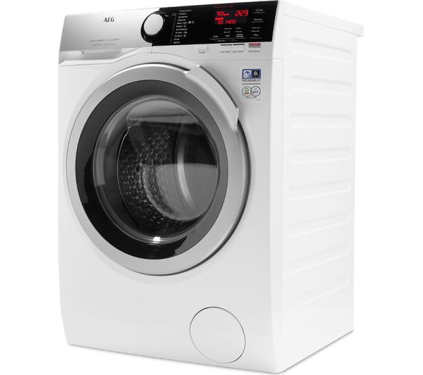 AEG ProSteam L7FEE945R 9 kg 1400 Spin Washing Machine - White & Stainless Steel