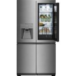 LG SIGNATURE InstaView LSR100 Smart 60 40 Fridge Freezer - Stainless Steel