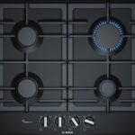 BOSCH Series 6 PCP6A6B90 60 cm Gas Hob - Black