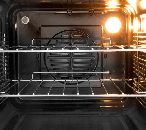 BELLING Gourmet 90DFT 90 cm Dual Fuel Range Cooker - Stainless Steel