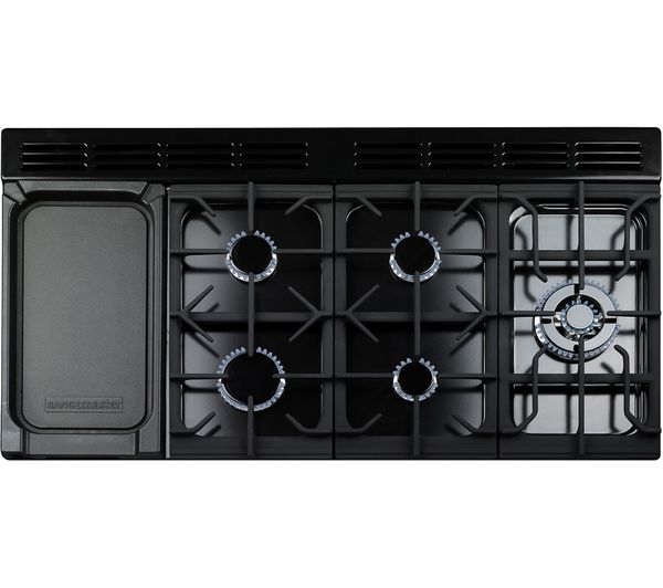 RANGEMASTER Professional+ 110 Gas Range Cooker - Stainless Steel - Image 3