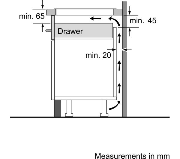 NEFF N50 T36FB41X0G 59 cm Electric Induction Hob - Black - Image 5