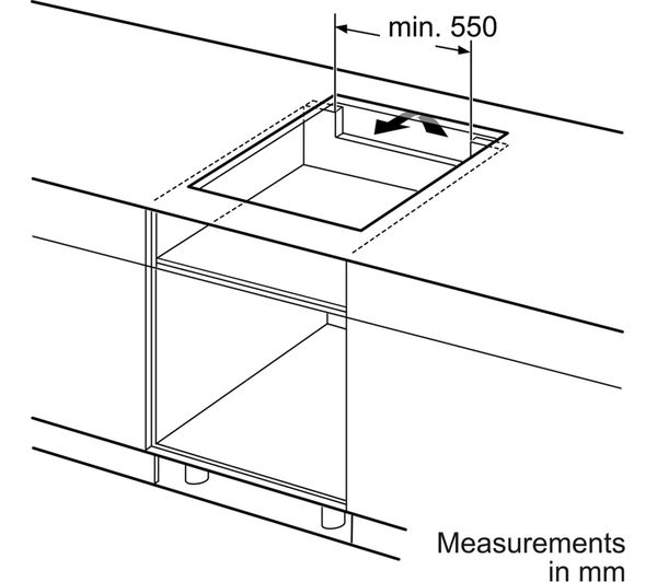 NEFF N50 T36FB41X0G 59 cm Electric Induction Hob - Black - Image 7