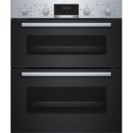 BOSCH Series 2 NBS113BR0B Electric Built-under Double Oven - Stainless Steel