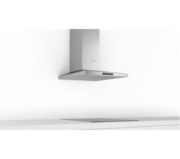 BOSCH Series 4 DWQ66DM50B Chimney Cooker Hood - Stainless Steel