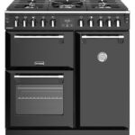 STOVES Richmond S900DF CC 90 cm Dual Fuel Range Cooker - Black