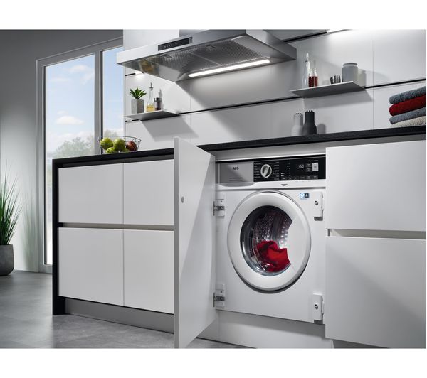 AEG 7000 Series L7WE7631BI Integrated 7 kg Washer Dryer
