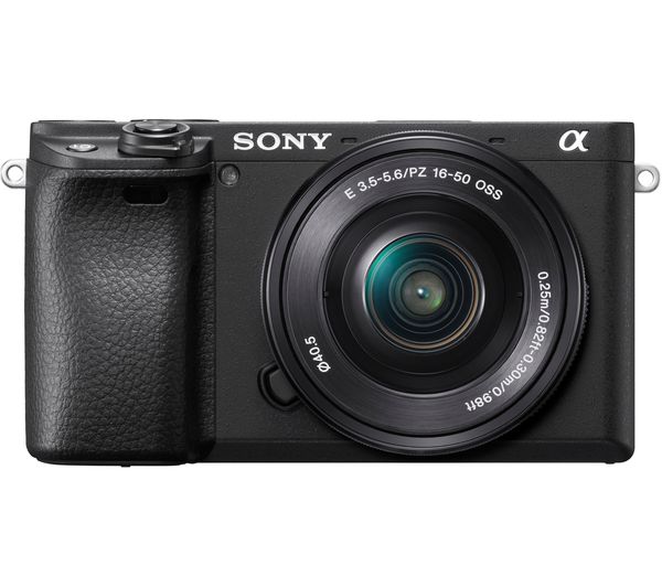 SONY a6400 Mirrorless Camera with E PZ 16-50 mm f 3.5-5.6 OSS Lens