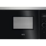 AEG MBB1756SEM Built-in Solo Microwave - Black & Stainless Steel