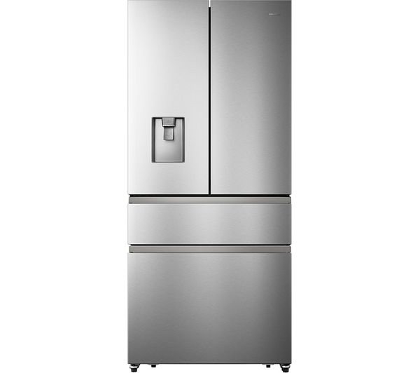 HISENSE PureFlat RF540N4WI1 Fridge Freezer - Stainless Steel
