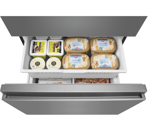 HISENSE PureFlat RF540N4WI1 Fridge Freezer - Stainless Steel - Image 10