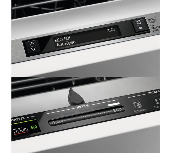 AEG AirDry Technology FSS63607P Full-size Fully Integrated Dishwasher
