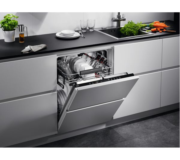 AEG AirDry Technology FSS63607P Full-size Fully Integrated Dishwasher